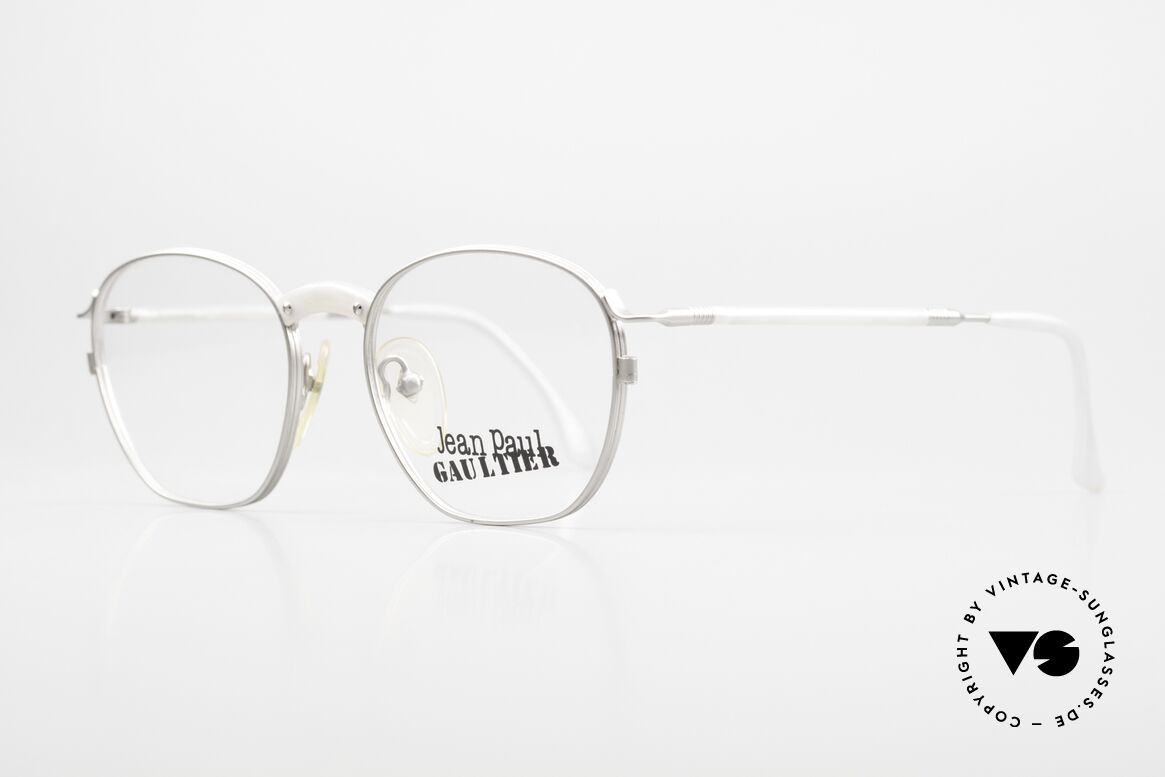 Jean Paul Gaultier 55-1271 High-End Titanium Frame, simply a timeless classic in top-notch craftsmanship, Made for Men and Women