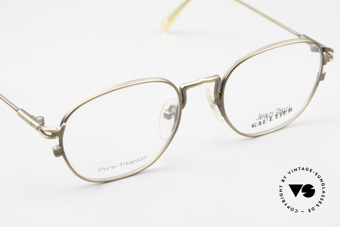 Jean Paul Gaultier 55-3182 Rare 90's Designer Eyewear, NO retro fashion, but a rare original from app. 1997/98, Made for Men and Women