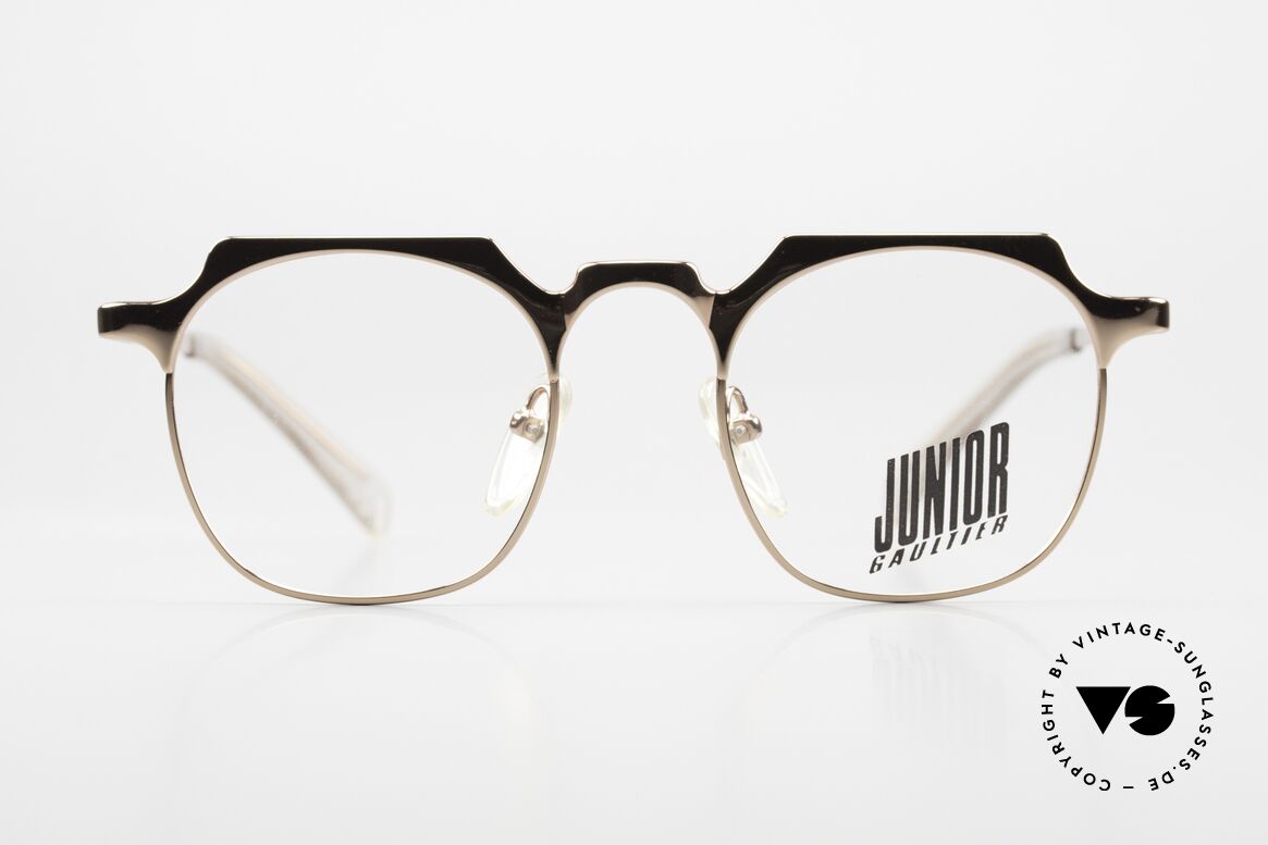 Jean Paul Gaultier 57-0171 Square Panto Shiny Bronze, one of the top models of the Junior Gaultier Series, Made for Men
