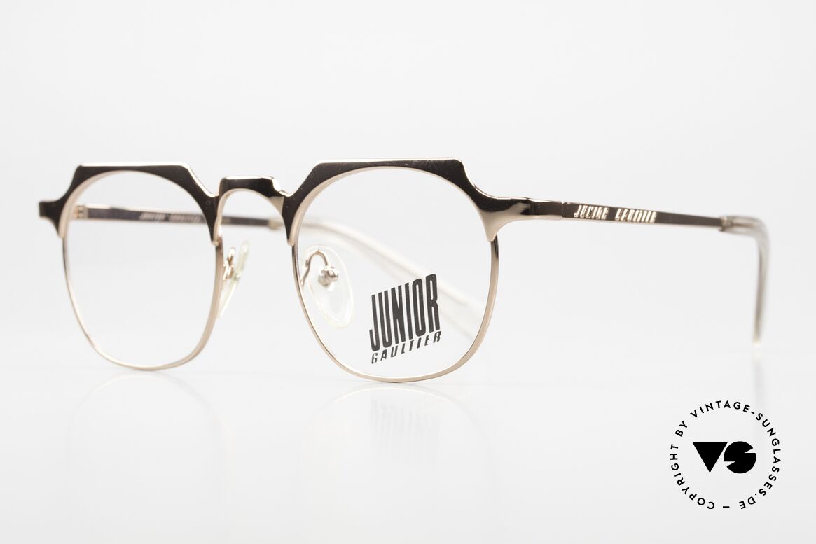 Jean Paul Gaultier 57-0171 Square Panto Shiny Bronze, square interpretation of the classic "PANTO Design", Made for Men