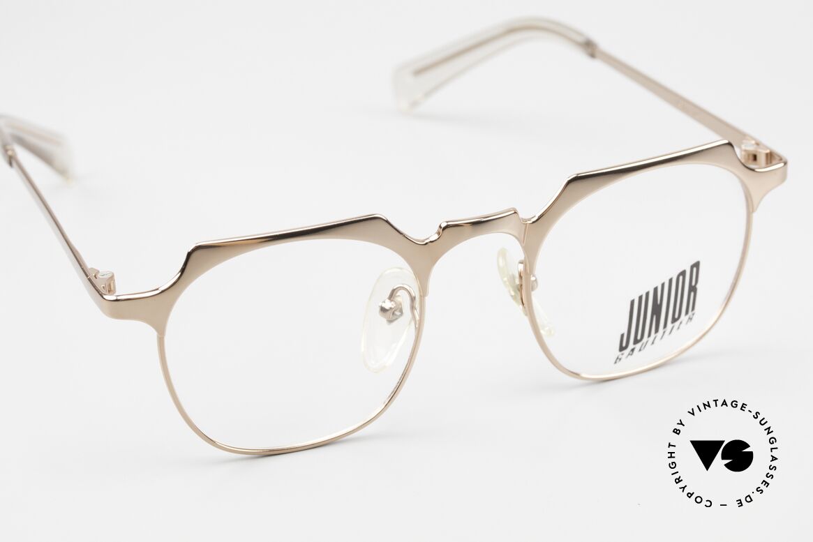 Jean Paul Gaultier 57-0171 Square Panto Shiny Bronze, new old stock (like all our old JPG designer frames), Made for Men