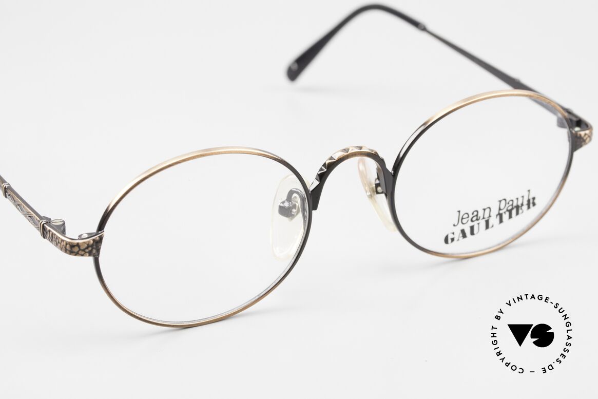 Jean Paul Gaultier 55-9672 Rare Vintage Designer Frame, NO RETRO SPECS, but an old 90s JPG Original, Made for Men and Women