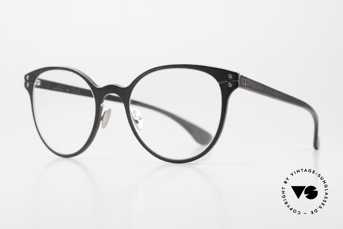 Lucas de Stael Minotaure Thin 05 Leather Covered Eyeglasses, luxury model with leather cover (connoisseur glasses), Made for Women