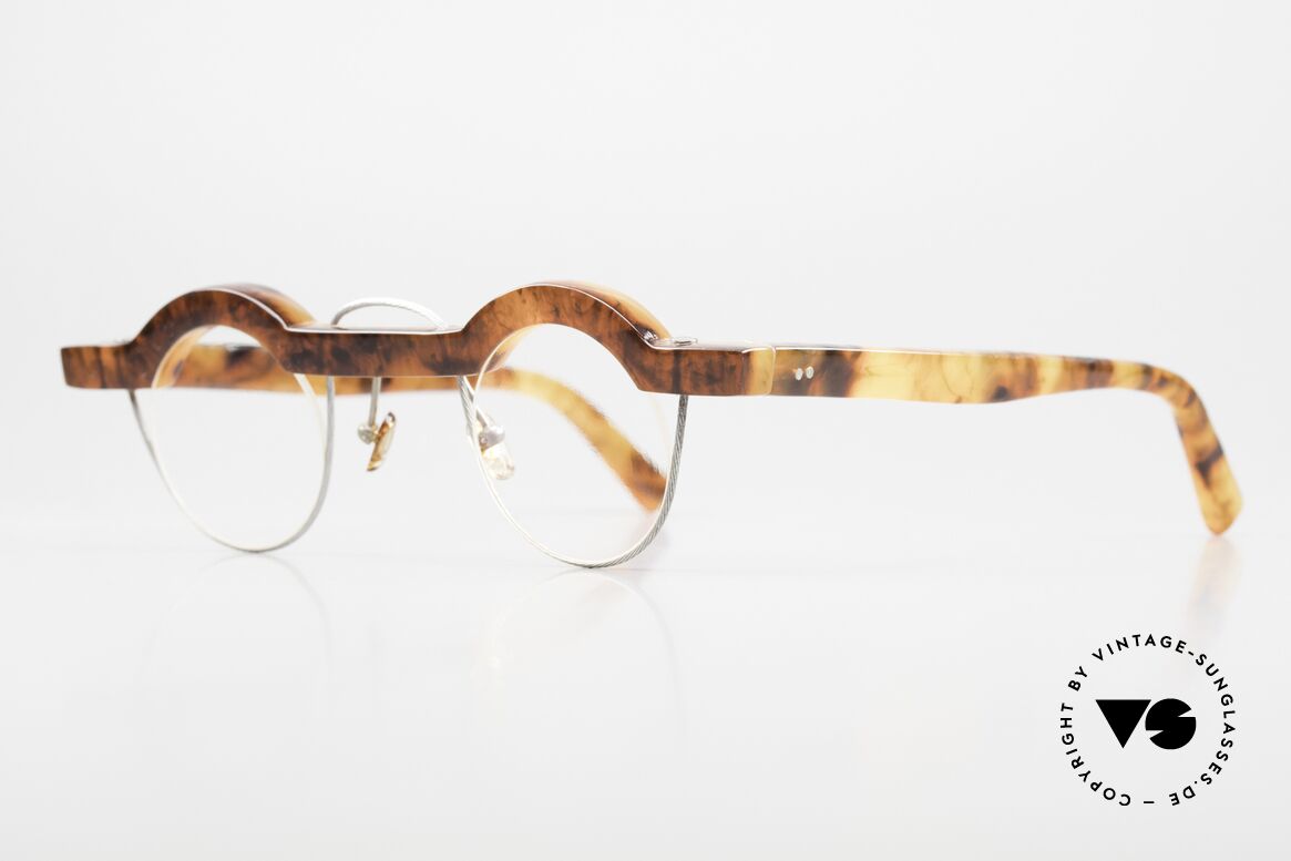 Bauhaus Brille Bauhaus Style Eyeglasses, a real rarity from the mid 90's; true collector's item, Made for Men and Women