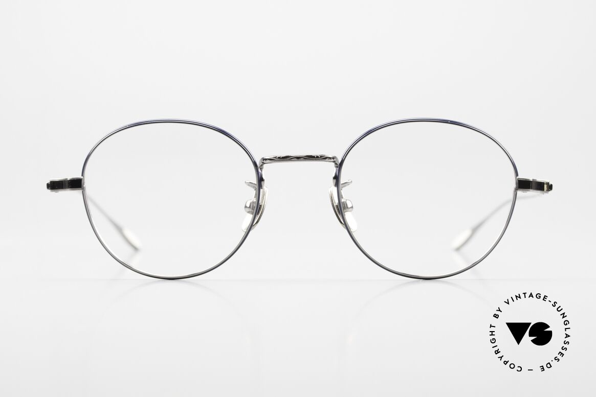 USh by Yuichi Toyama Michele Feather-Light Panto Glasses, feather-light designer eyeglasses made of ß-titanium, Made for Men and Women