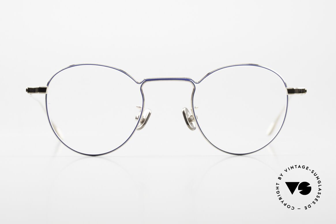 Yuichi Toyama Marcel Minimalist Panto Eyeglasses, puristic designer eyeglasses made of ß-TITANIUM, Made for Men and Women