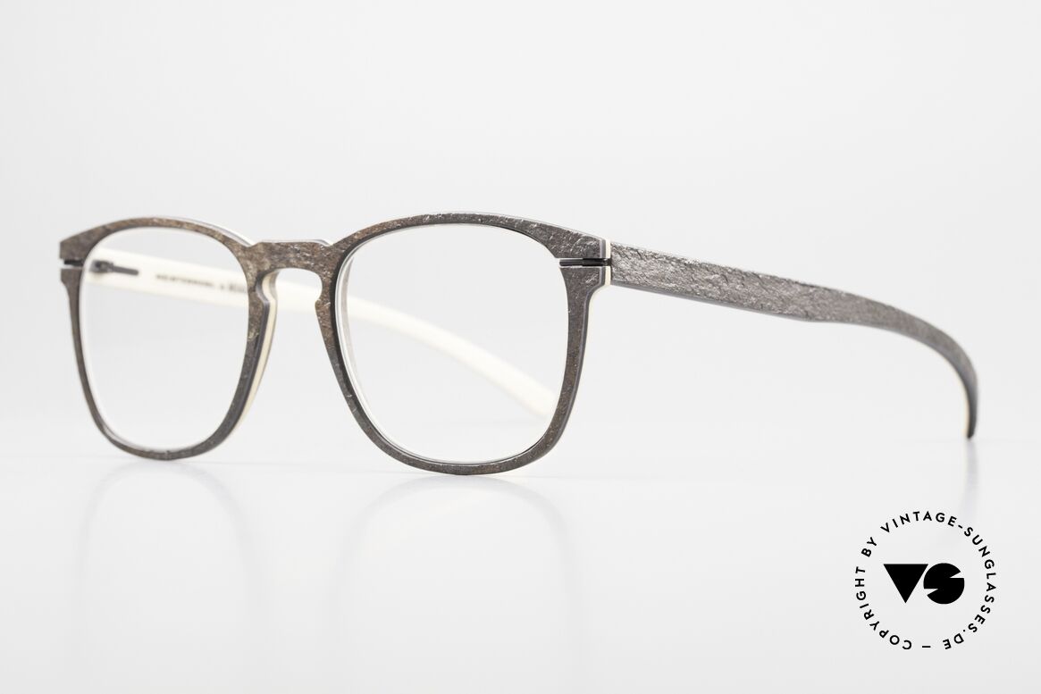 Hoffmann V7754 Handmade Natural Glasses, made from natural materials slate and wood; timeless, Made for Men and Women