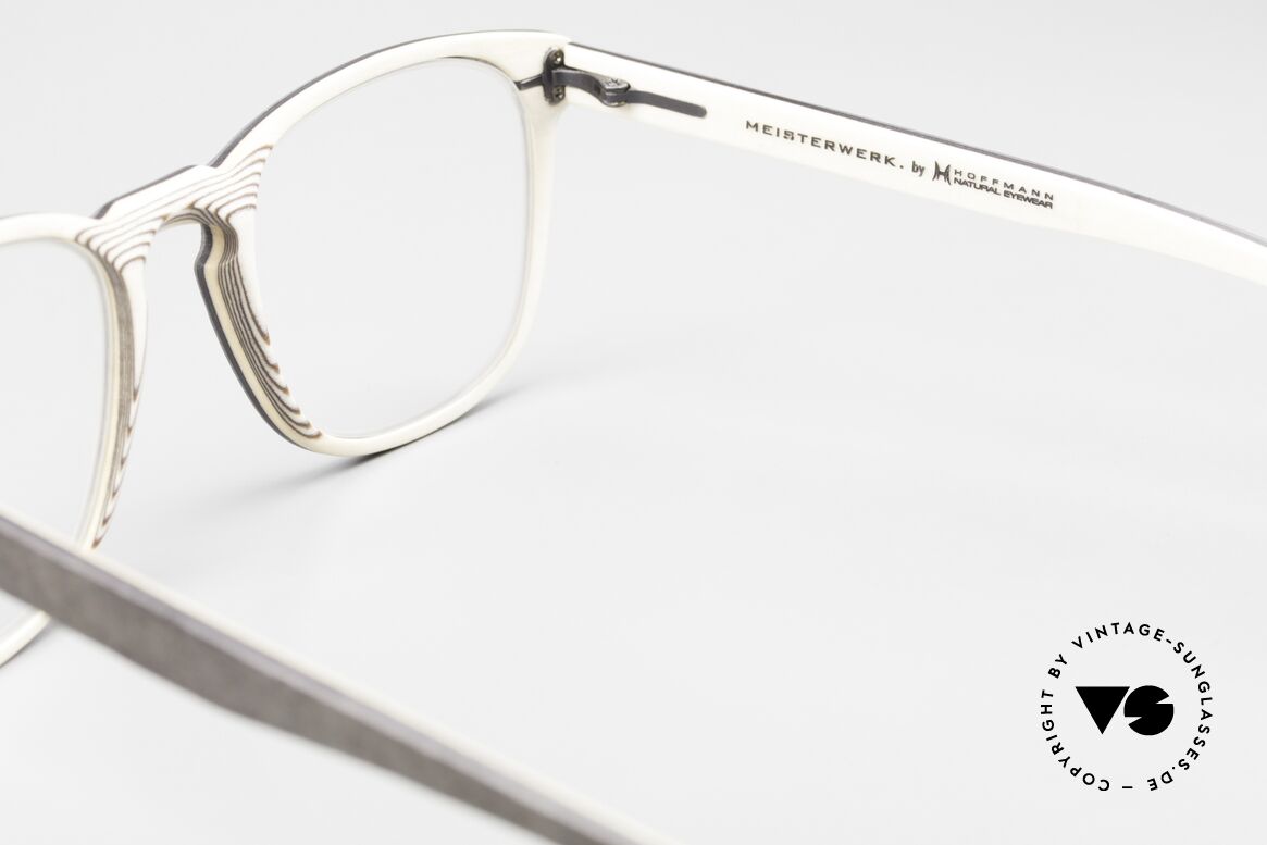 Hoffmann V7754 Handmade Natural Glasses, Size: small, Made for Men and Women