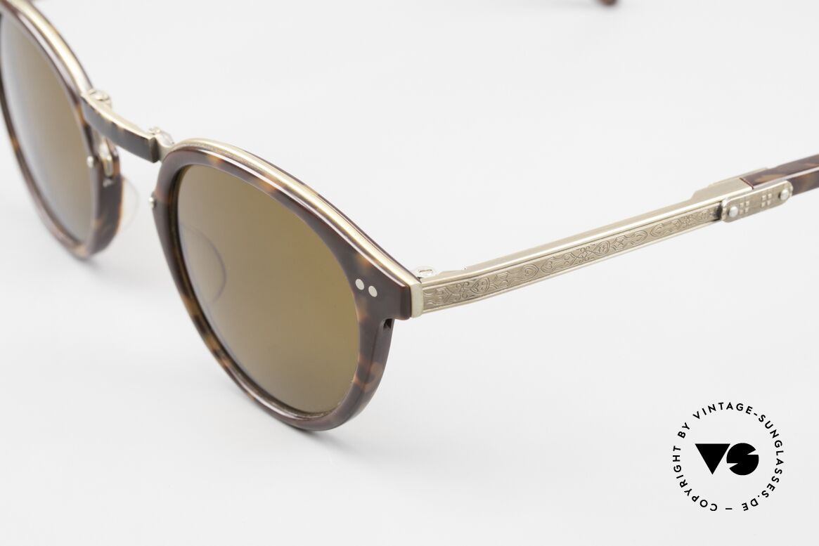 Matsuda 2811 Folding Panto Sunglasses, model represents lifestyle & quality awareness, similarly, Made for Men and Women