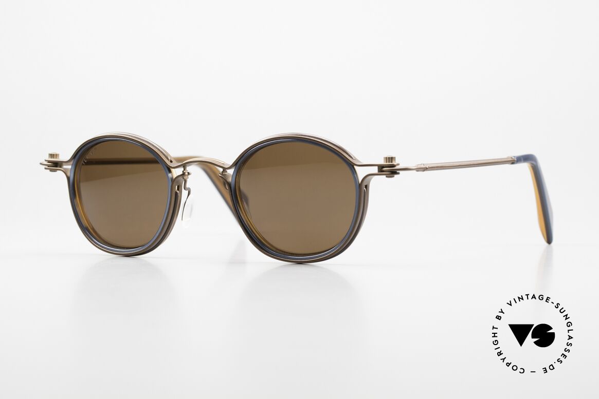 Tavat Pantos Steampunk Style Sunglasses, TAVAT sunglasses; model Pantos RC in size 46-25, Made for Men and Women