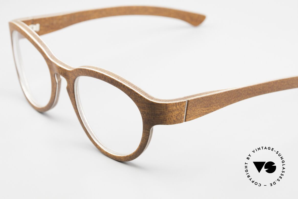 W-Eye Dianthus Natural Eyewear Unisex, unique - thanks to the natural materials used!, Made for Men and Women