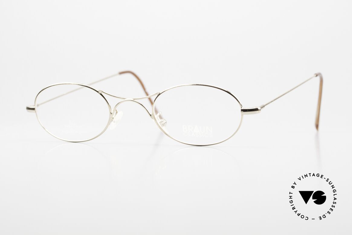 Braun Classics 201 Schubert Glasses Style, Braun Classics glasses, model 201 in size 44-23, Made for Men and Women