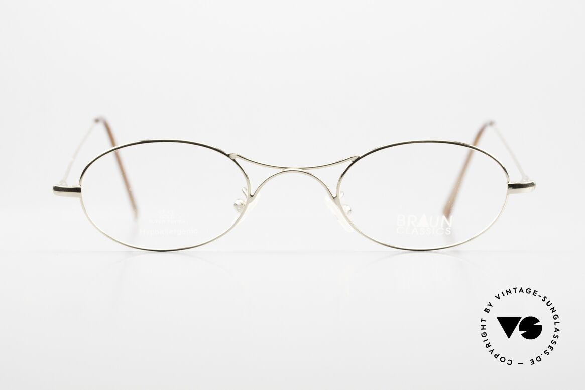 Braun Classics 201 Schubert Glasses Style, in the style of antique glasses that are 100y old, Made for Men and Women