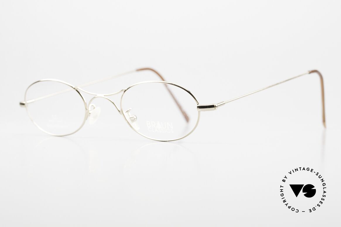 Braun Classics 201 Schubert Glasses Style, similar to the antique glasses by Franz Schubert, Made for Men and Women