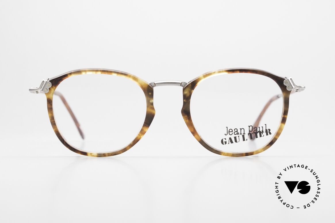 Jean Paul Gaultier 55-1272 Old Vintage Glasses No Retro, timeless 'panto' glasses; lightweight & comfortable, Made for Men and Women