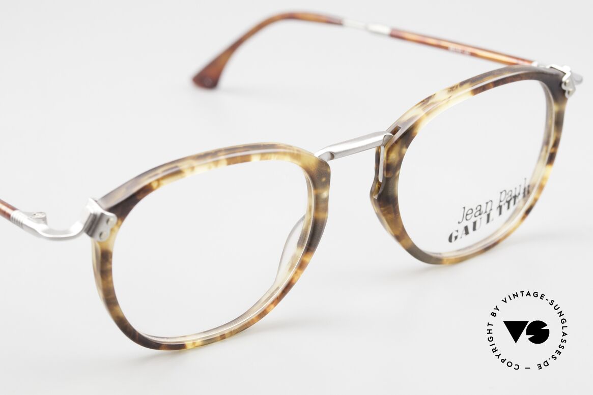Jean Paul Gaultier 55-1272 Old Vintage Glasses No Retro, NO RETRO specs; an authentic old original from 1994, Made for Men and Women