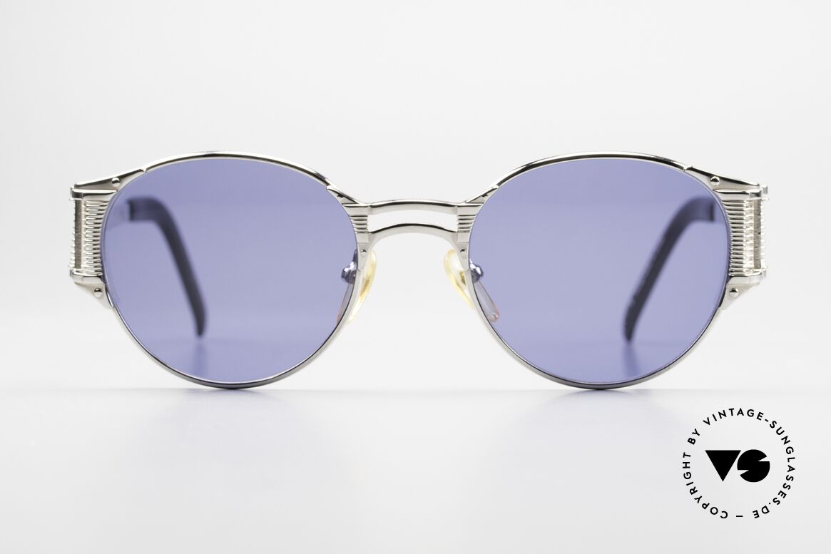 Jean Paul Gaultier 56-5105 Rare Celebrity Sunglasses, high-end frame with many interesting design details, Made for Men and Women