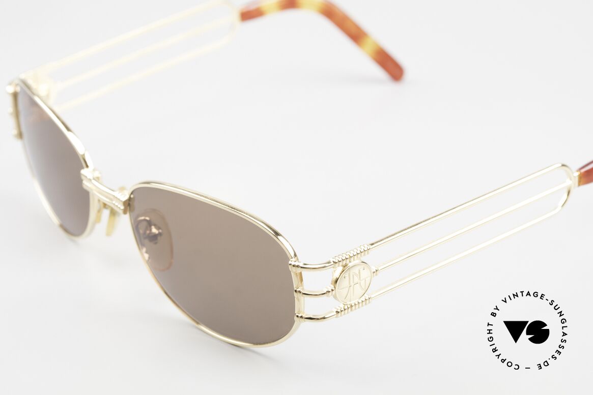 Jean Paul Gaultier 58-5108 Rare Steampunk Sunglasses, unworn (like all our old 1990's designer sunglasses), Made for Men and Women