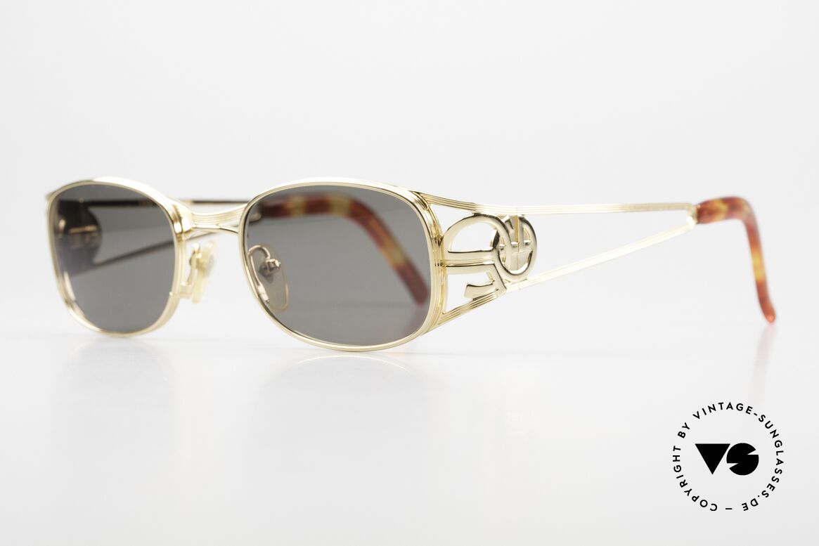Jean Paul Gaultier 58-5101 Gold-Plated Made In Japan, incredible TOP craftsmanship (You must feel this!), Made for Men and Women
