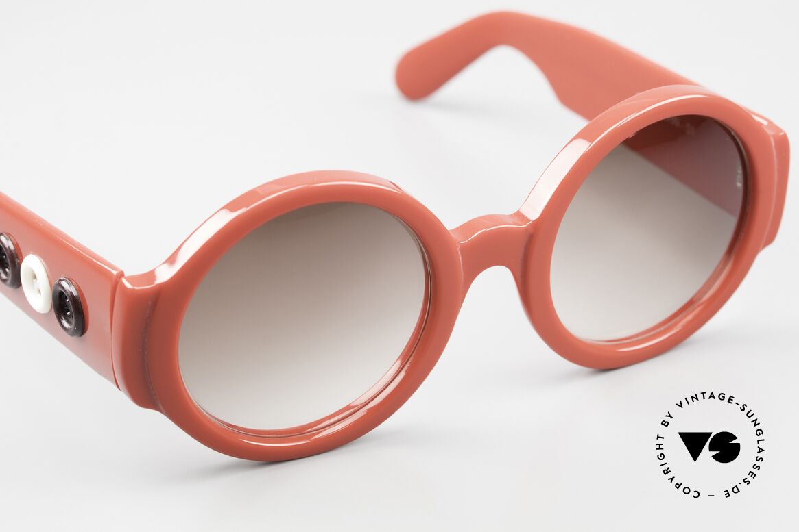 Patrick Kelly Pop Corn 01 80's Haute Couture Shades, Patrick Kelly worked together with Dior, Chanel, YSL, Made for Women
