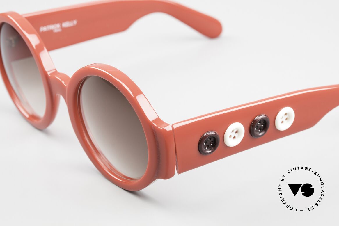 Patrick Kelly Pop Corn 01 80's Haute Couture Shades, this unworn model "Popcorn 01" belongs in a museum, Made for Women