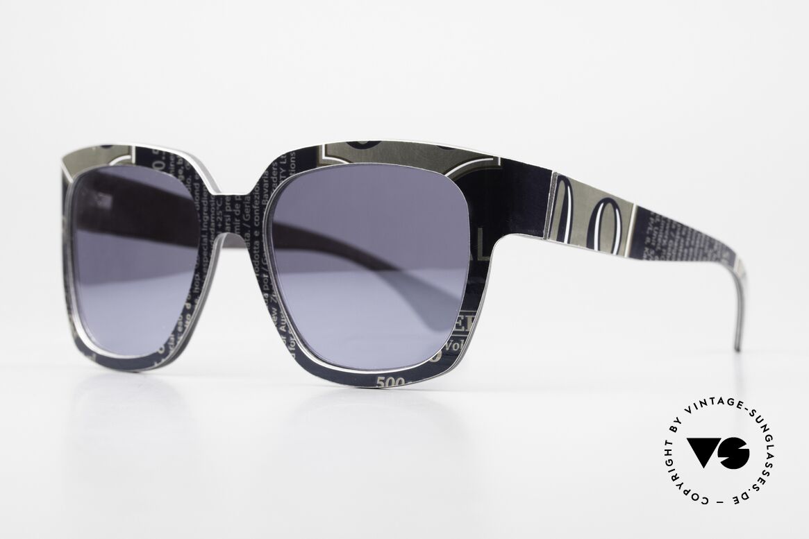 W-Eye YS102 Wooden Shades From Italy, combined with aluminum foil; see www.w-eye.it, Made for Men and Women