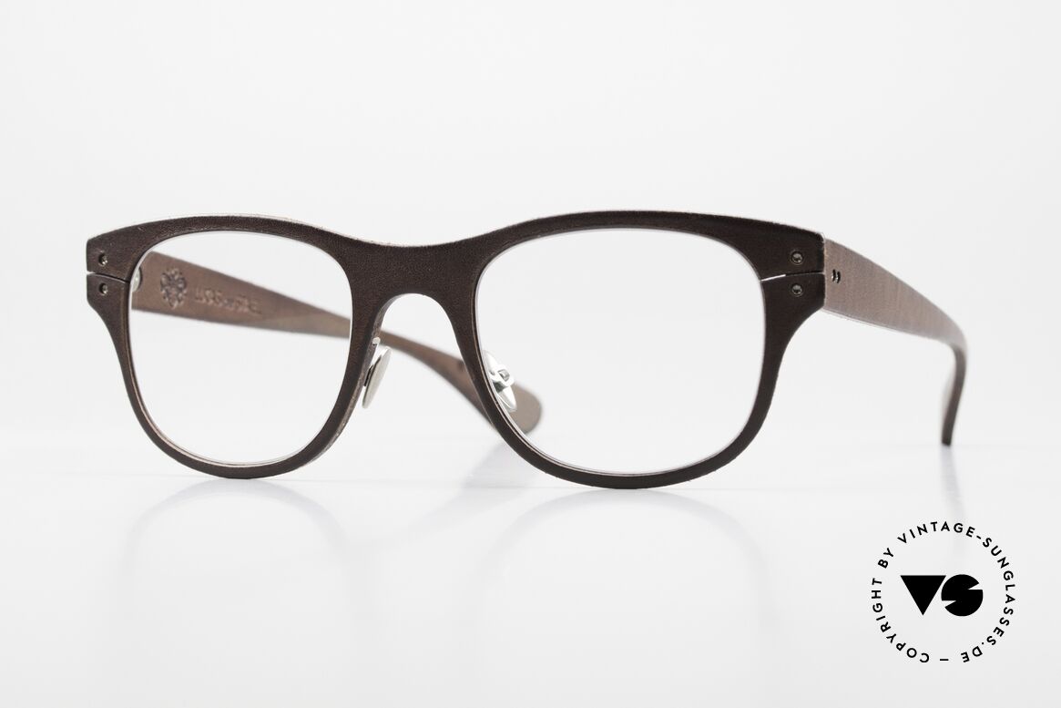 Lucas de Stael Minotaure SM 02 Frame With Leather Cover, LUCAS de STAËL, Minotaure SM02, size 47/23, col. 02, Made for Men