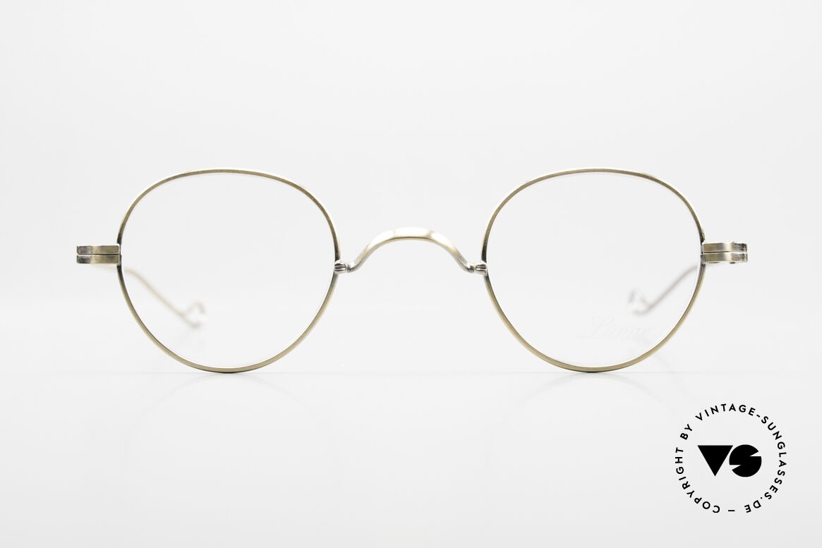 Lunor II 15 Panto Frame Antique Gold, full rimmed specs, ANTIQUE-GOLD, top-notch quality, Made for Men and Women