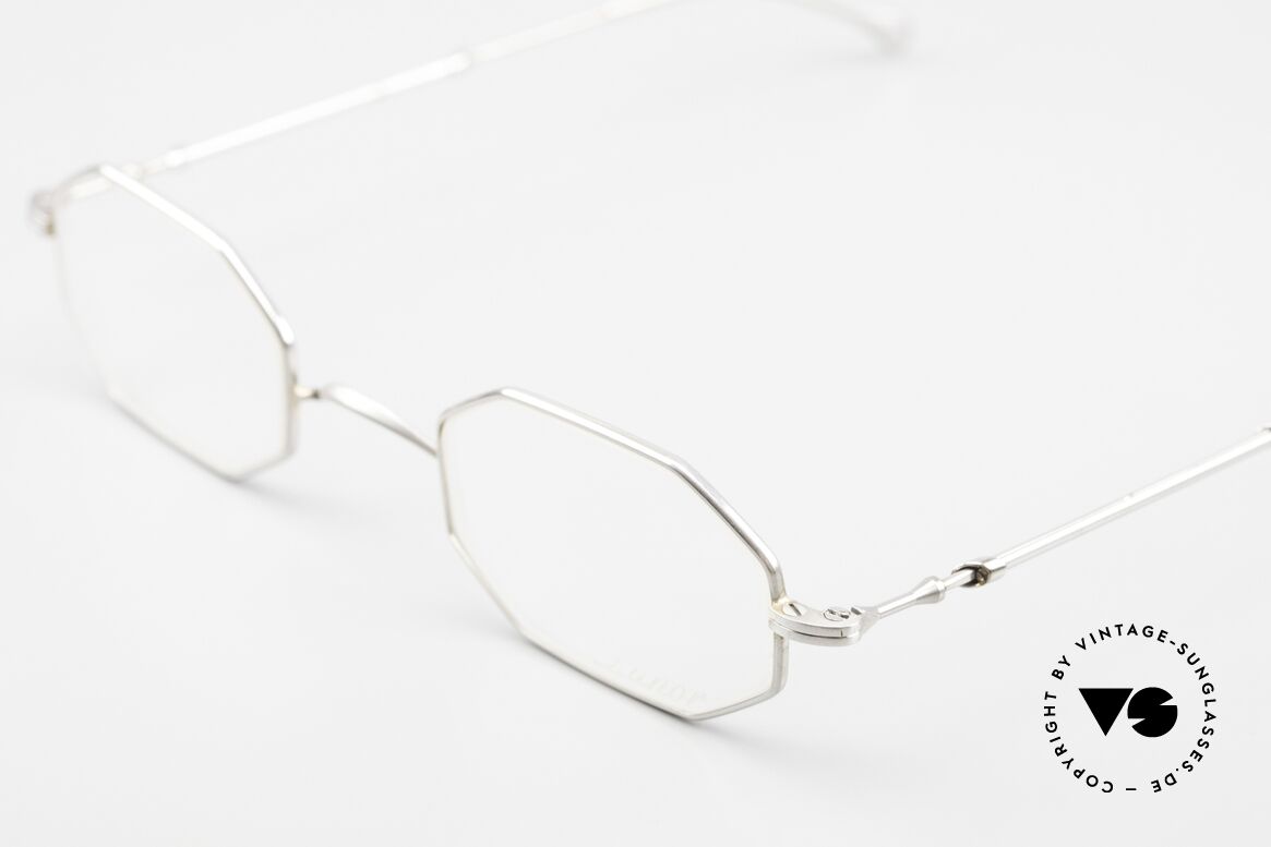 Lunor XX 408 Telescopic 2nd Hand Model With Patina, size 42/22, temple length from 125 to 150mm, Made for Men and Women