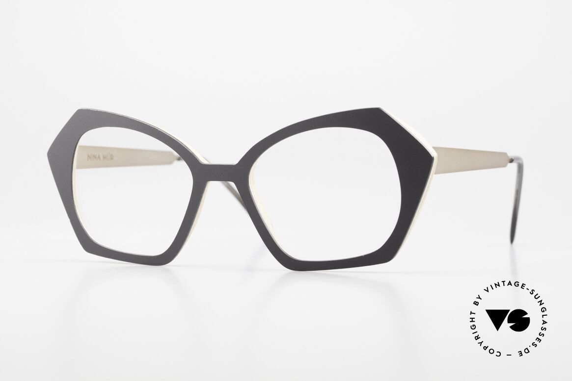Nina Mur Adela Natural Eyewear For Ladies, Nina Mûr Eyewear wooden glasses from Madrid, Spain, Made for Women