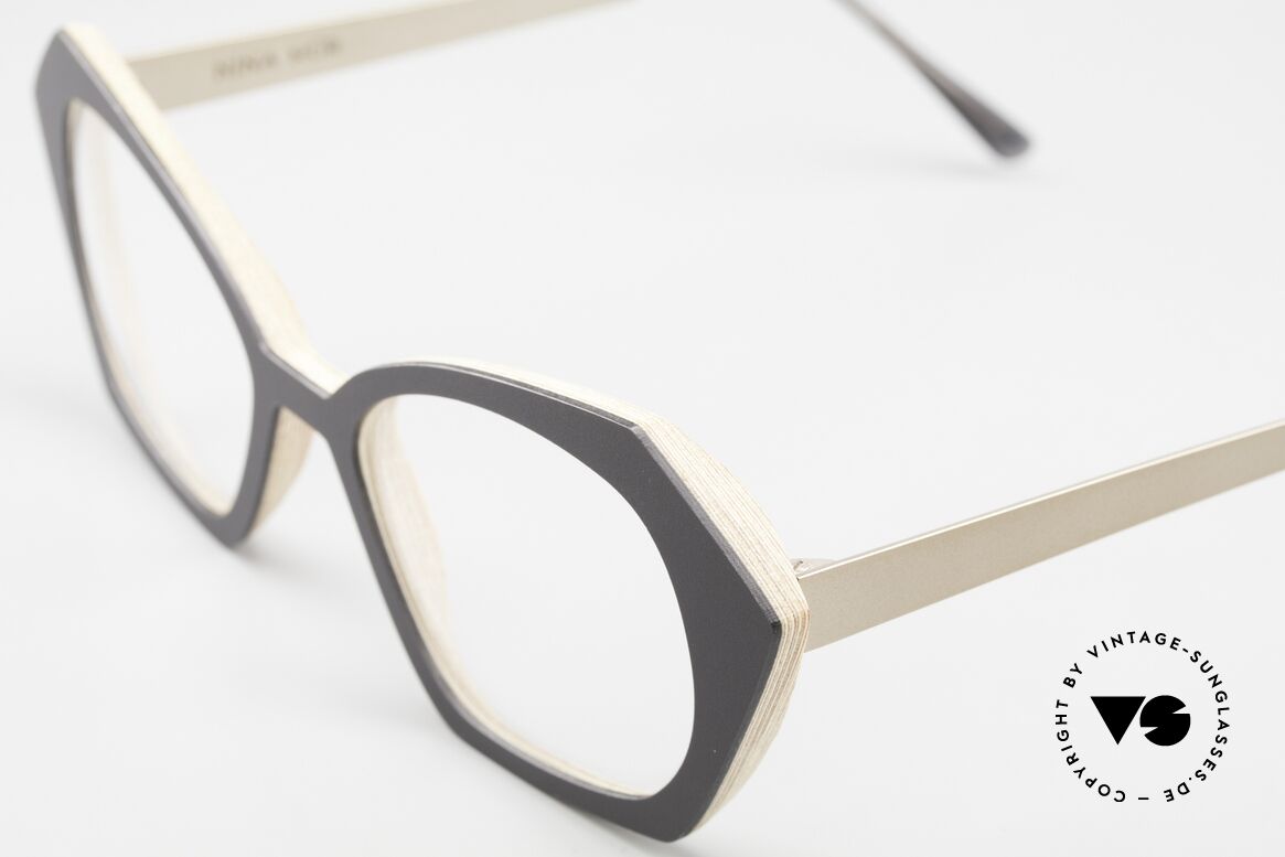 Nina Mur Adela Natural Eyewear For Ladies, therefore also in our exclusive vintage glasses range, Made for Women