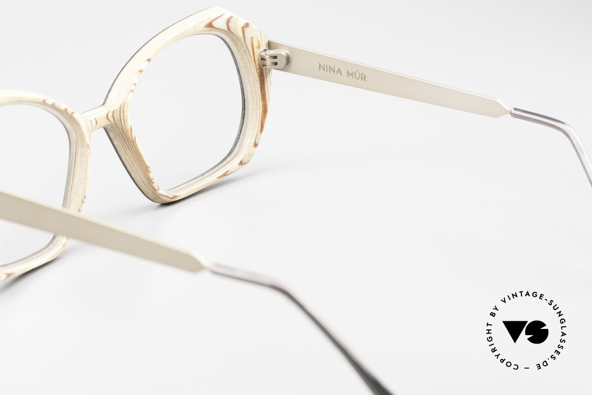 Nina Mur Adela Natural Eyewear For Ladies, Size: medium, Made for Women