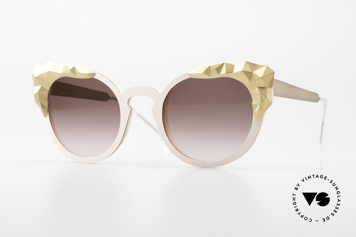 Nina Mur Liliana Wooden Shades From Madrid, Nina Mûr Eyewear wooden shades from Madrid, Spain, Made for Women