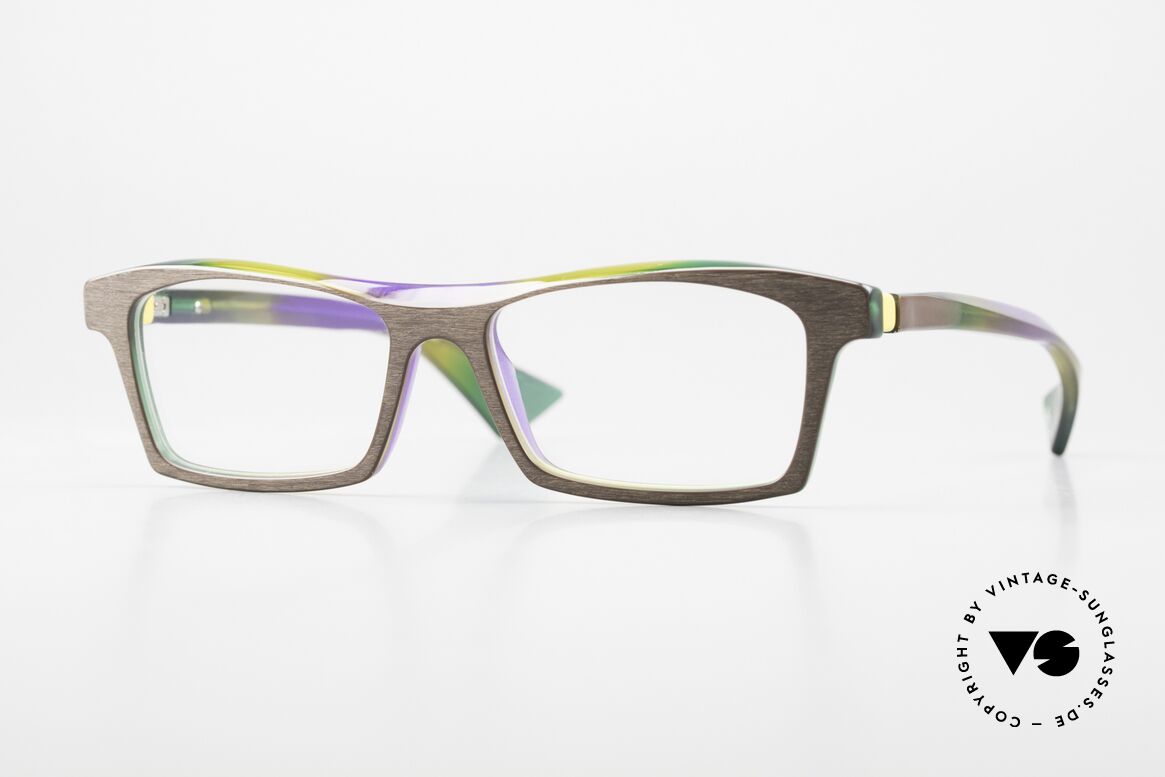 Piero Massaro 442 Interesting Men's Eyewear, noble Piero Massaro designer eyeglasses from Sicily, Made for Men