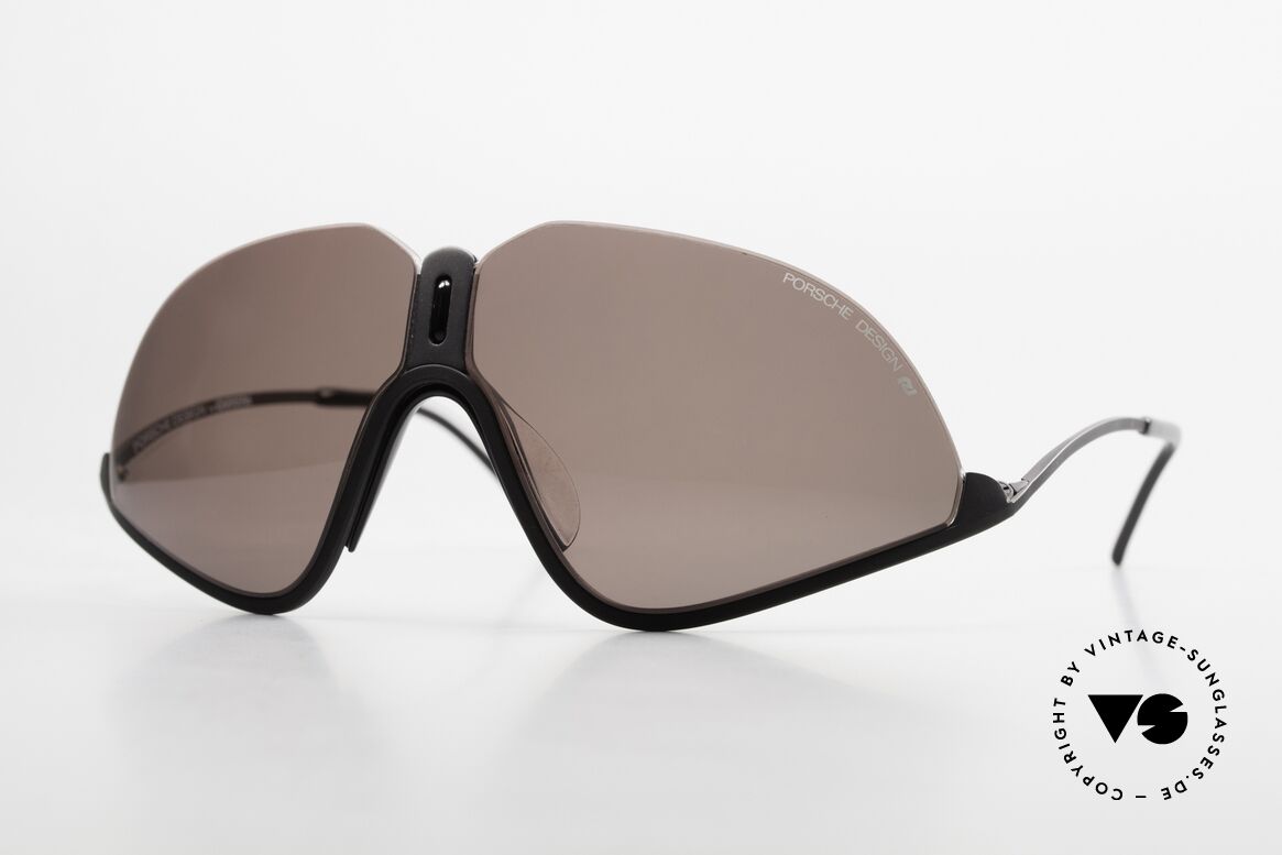 Porsche 5630 90's Designer Sports Shades, rare Porsche Design sunglasses from the early 1990's, Made for Men
