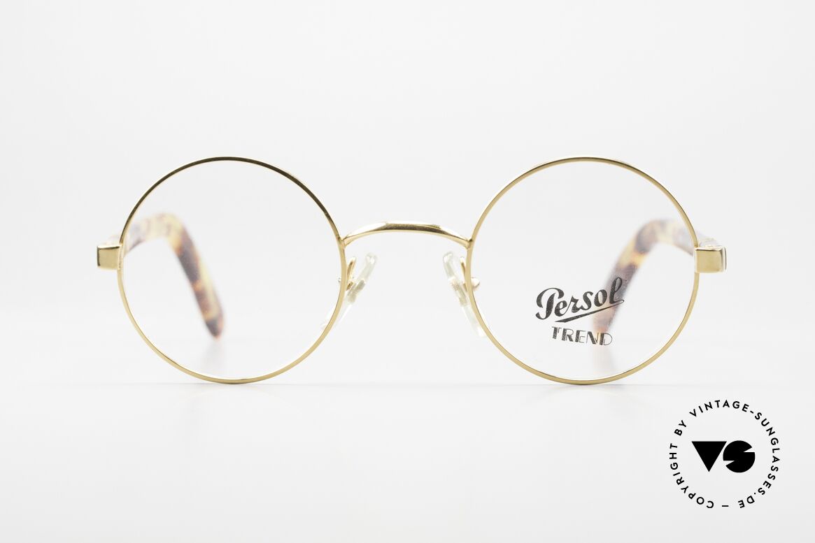 Persol Jabez Round 90's Vintage Frame, round vintage Persol eyeglasses from the 90's, Made for Men and Women