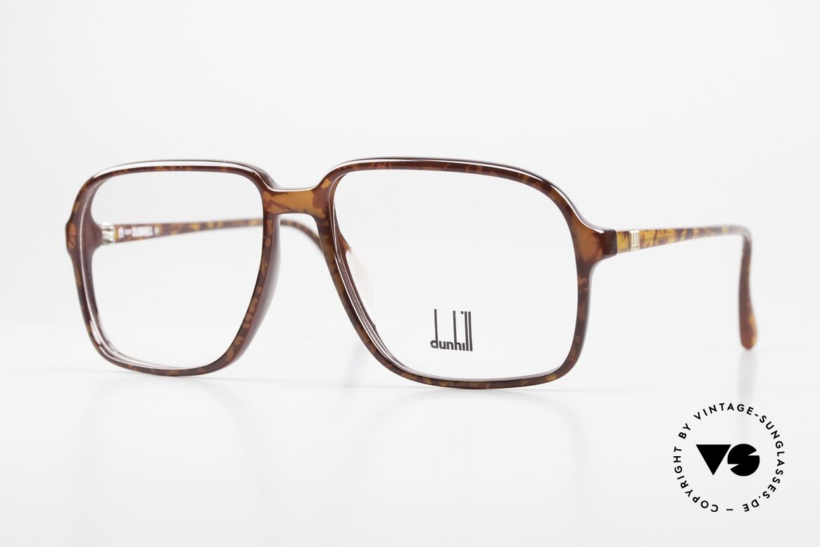 Dunhill 6110 Large Eyeglasses Optyl 80s, striking designer glasses by Alfred Dunhill from 1989, Made for Men