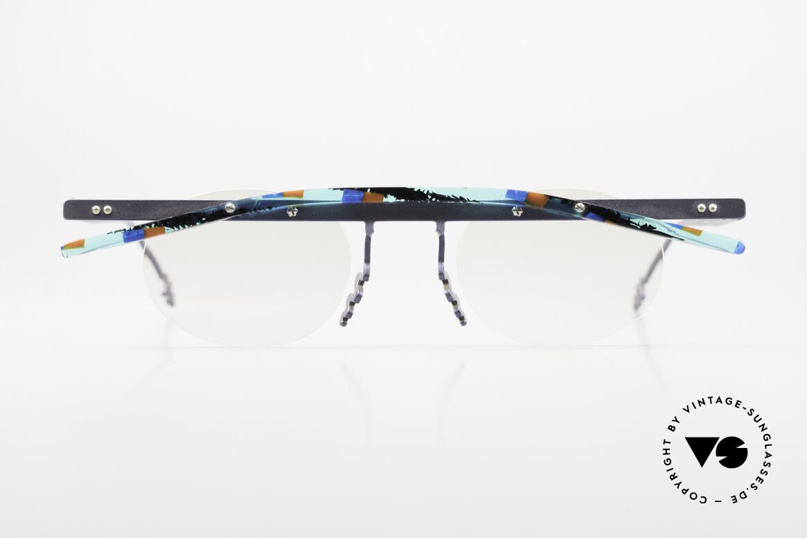 Theo Belgium Tita II G2 Crazy Vintage Eyeglasses, founded in 1989 as 'anti mainstream' eyewear / glasses, Made for Men and Women