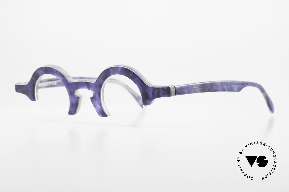 Proksch's A2 90's Eyewear Semi Rimless, futuristic design from back in the days (mid 90's), Made for Men and Women