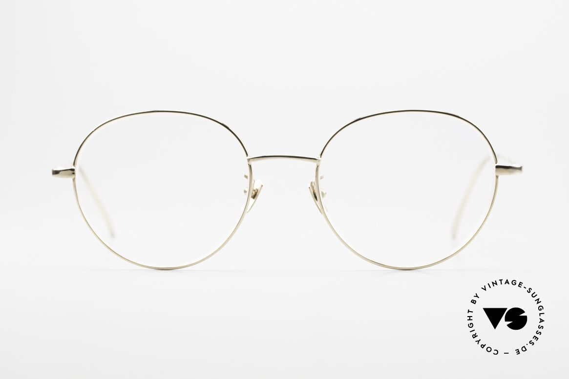 Gernot Lindner GL-303 Luxury Panto Frame 925, the former Lunor founder now creates silver glasses, Made for Men and Women