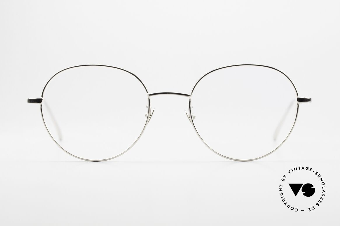 Gernot Lindner GL-303 925 Silver Panto Glasses, Gernot Lindner panto glasses, GL-303, size 50-20, Made for Men and Women