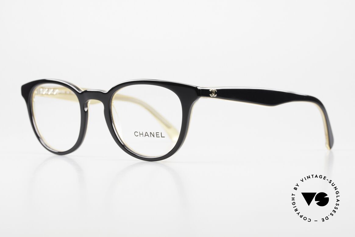 Chanel 3364 Black Designer Eyeglasses, great combination of 'luxury lifestyle' & functionality, Made for Men and Women