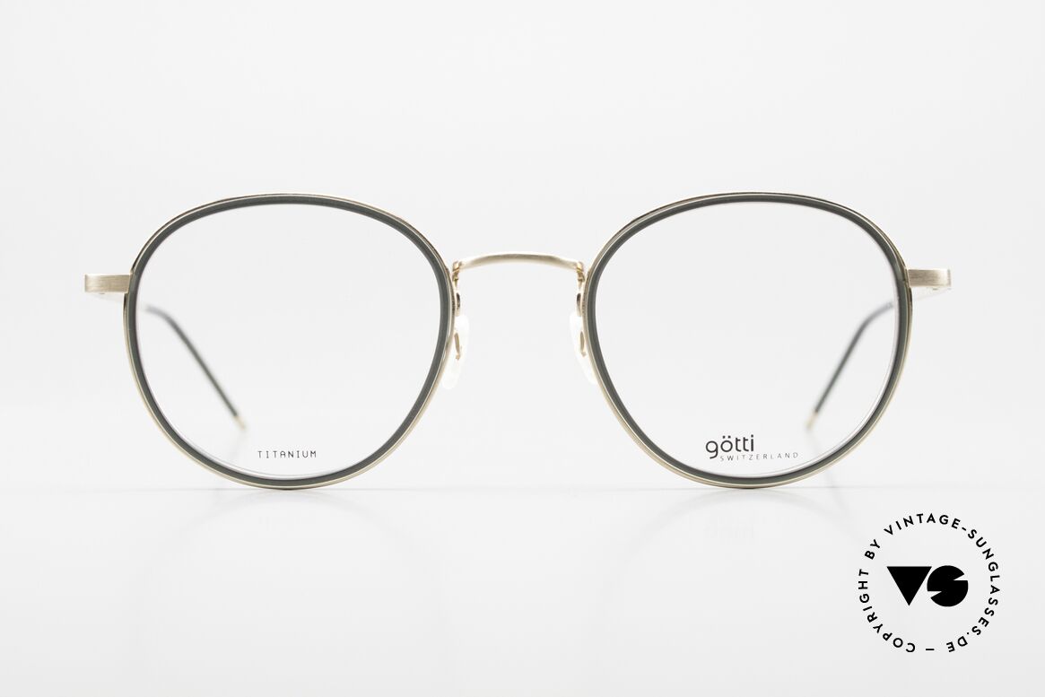 Götti Deek Panto Titanium Glasses, a super light titanium frame, MADE IN JAPAN!, Made for Men and Women