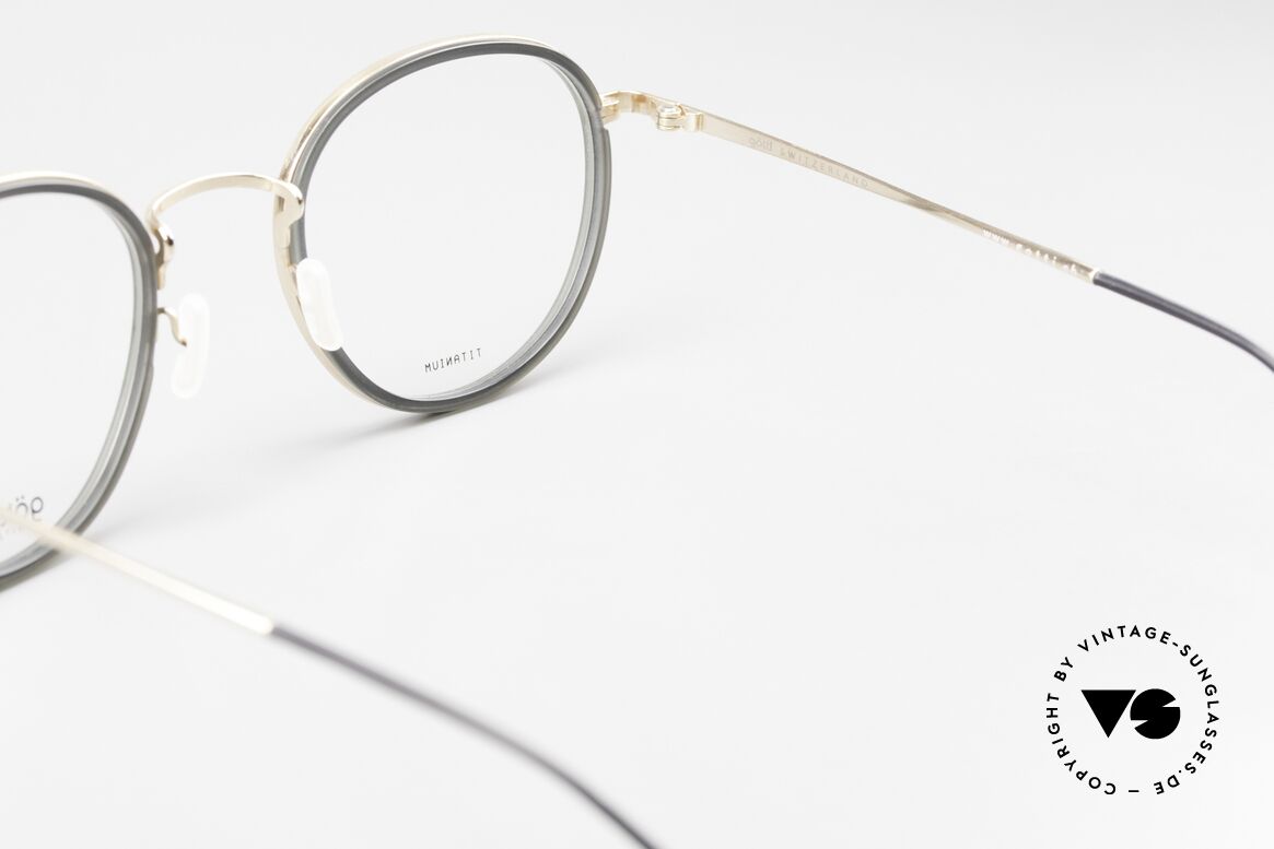 Götti Deek Panto Titanium Glasses, Size: medium, Made for Men and Women