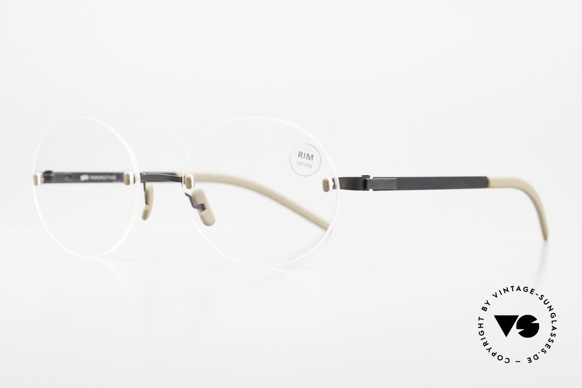 Götti Perspective OR01 Ladies & Men's Eyeglasses, additional "Rim option": edge made of 3D printing, Made for Men and Women