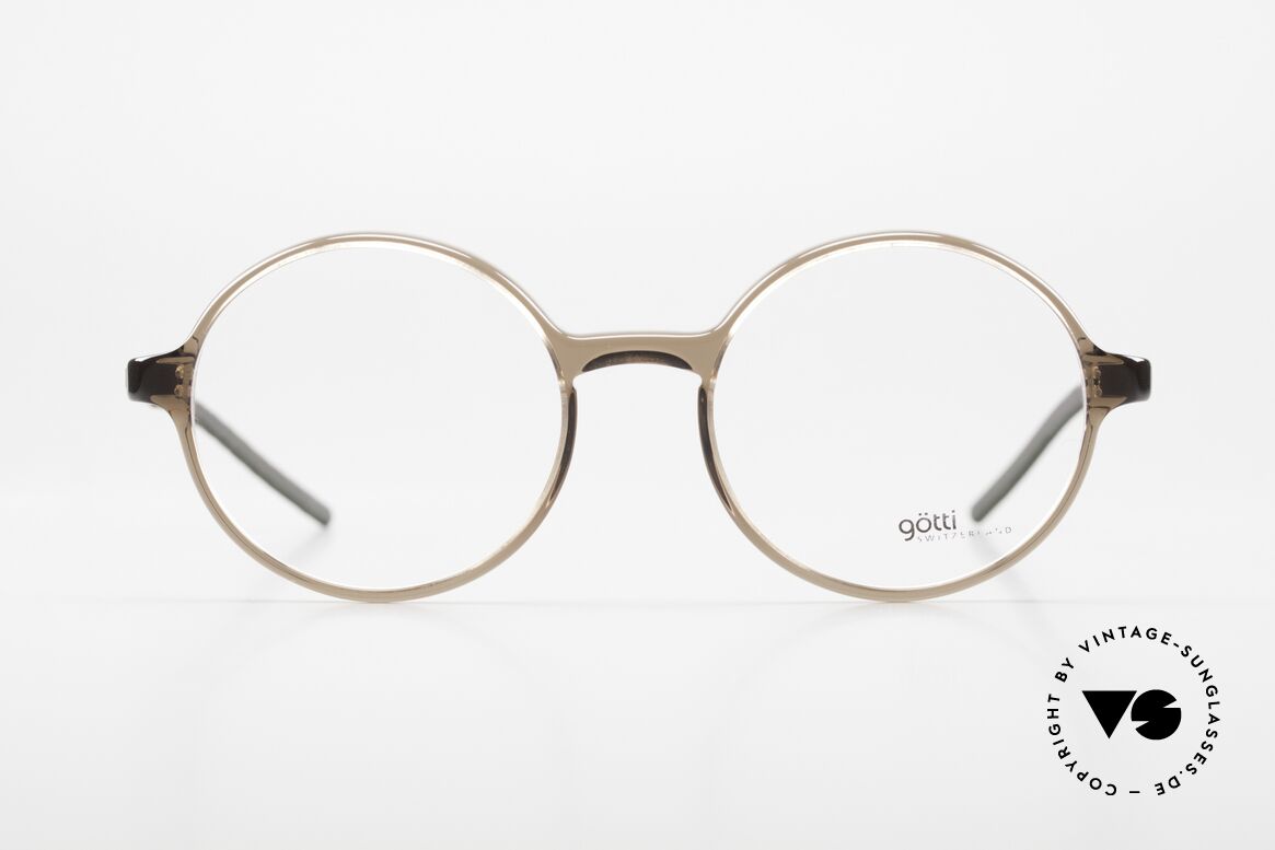 Götti Sedrin Timeless Brownish Silver, Götti / Goetti glasses Sedrin, DTB-S, size 50/17, Made for Men and Women