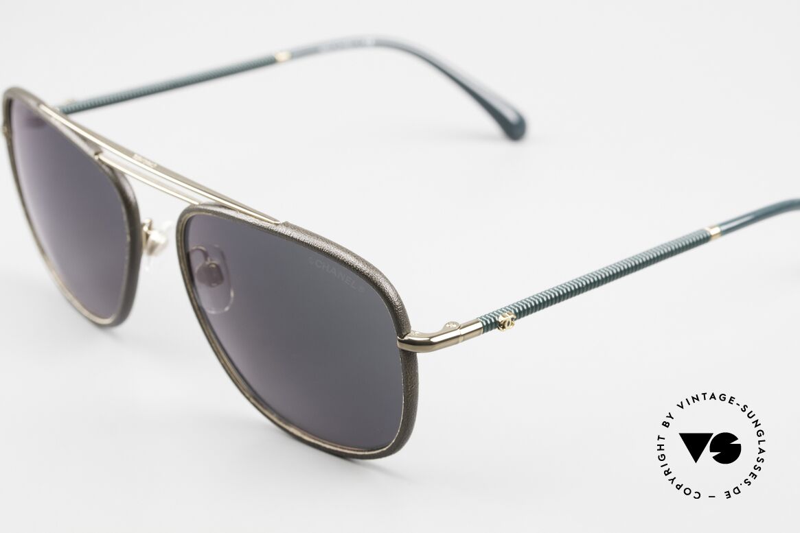 Chanel 4230 Luxury Sunglasses Leather, great combination of 'luxury lifestyle' & functionality, Made for Men and Women
