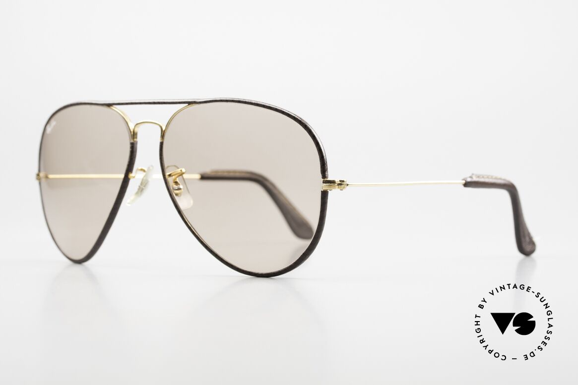 Ray Ban Large Metal II Self-Darkening Sun Lenses, high-end B&L changeable lenses (darken automatically), Made for Men