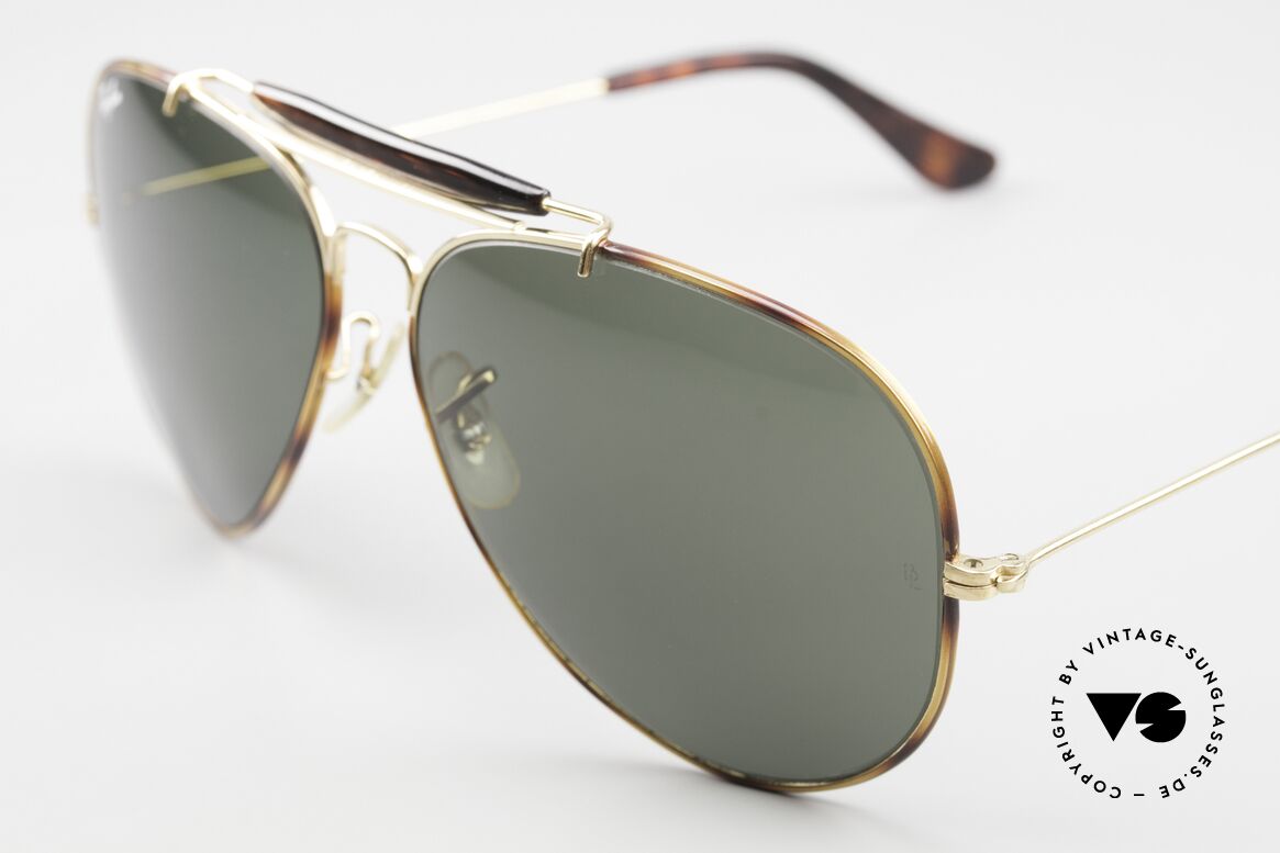 Ray Ban Outdoorsman II B&L G15 Mineral Lenses, 2. hand model in mint condition; incl. new RB case, Made for Men