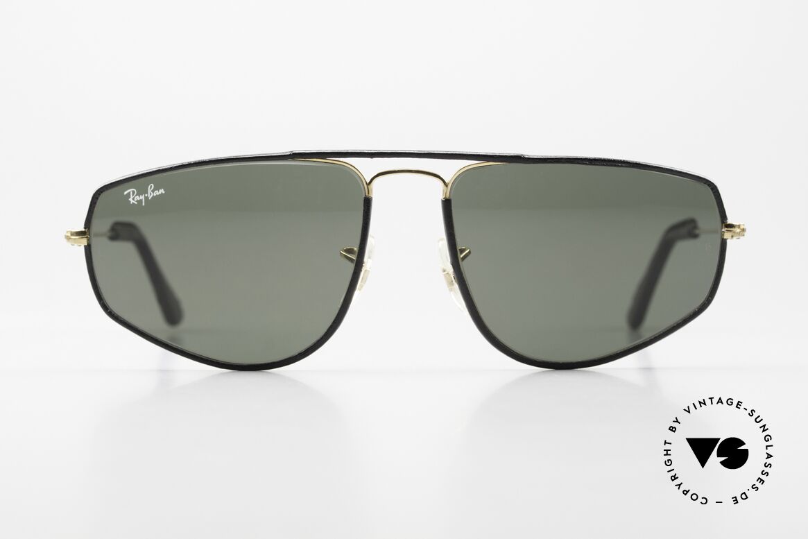 Ray Ban Fashion Metal 3 Limited Leather Edition 80s, the modified 'aviator design' by Ray Ban, USA, Made for Men and Women
